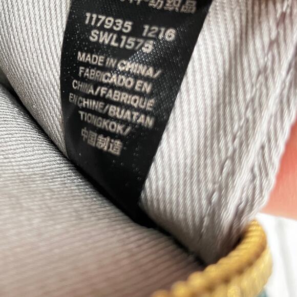 Fossil Leather Wallet Card Holder Pebbled Leather Zip Around Teal 7.5” x 3.5” - Picture 13 of 15